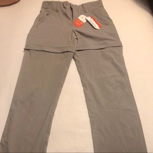 Merrill Water resistant convertible grey pants